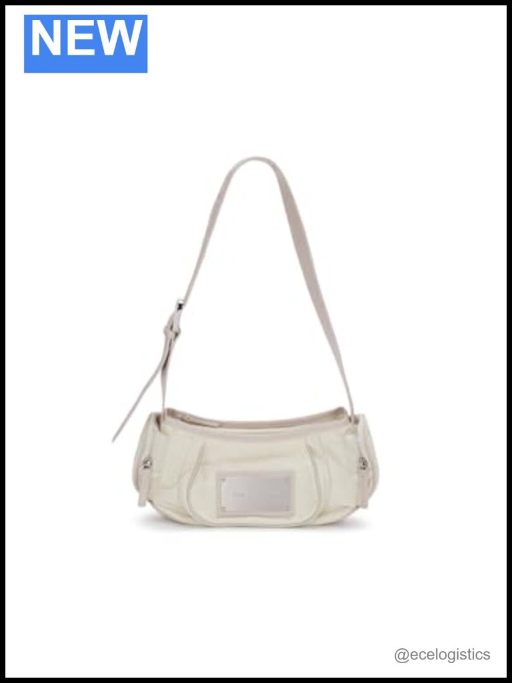 Nylon Round Crossbody Bag with Top Handle, Adjustable Strap